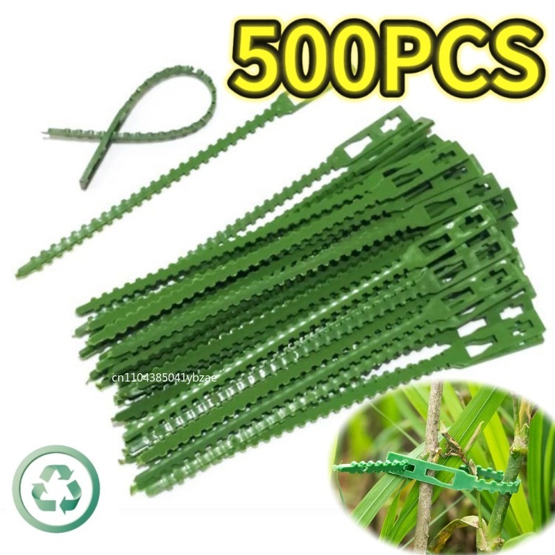 Vine Climbing Plastic - 50-1000 Stuks Verstelbare Plastic Plant Kabelbinders