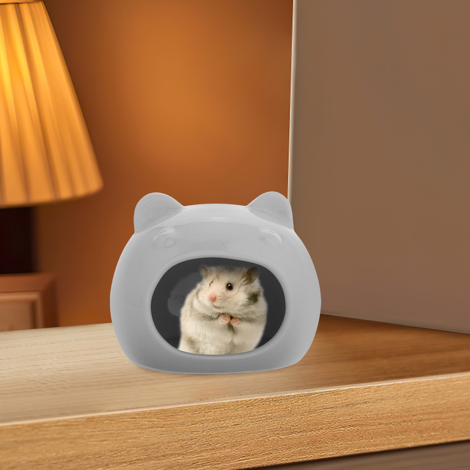 Hide Cave Ceramic - Keramische Hamster Schuilplaats Gezellig Klein Dieren