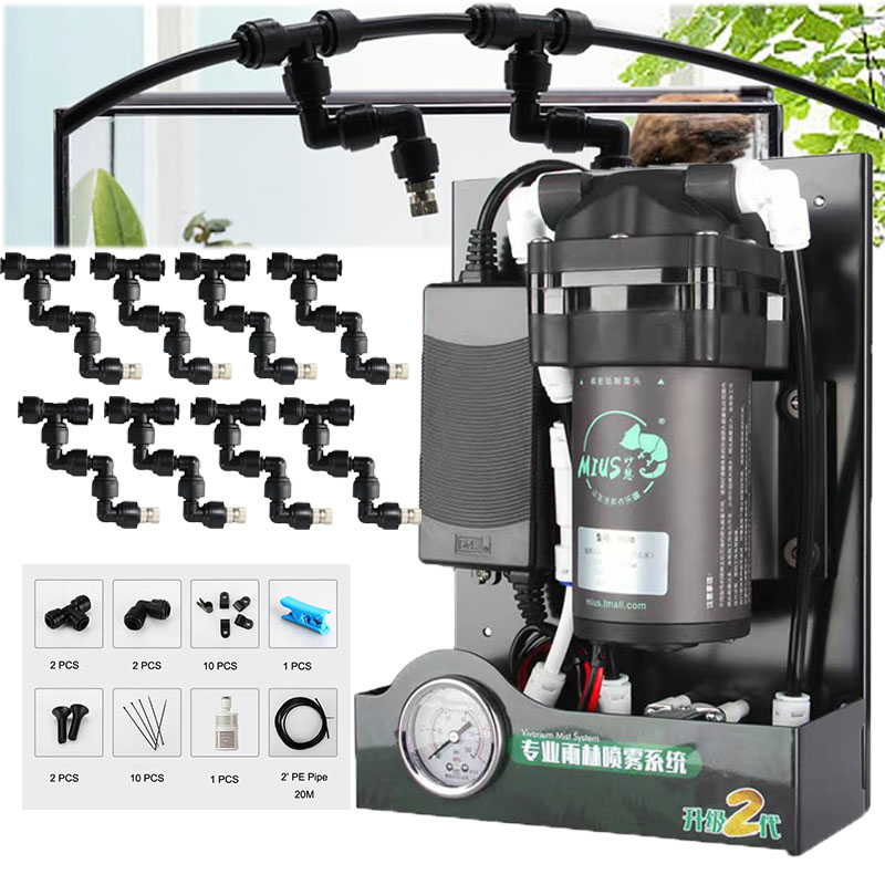 Misting Nozzle Reptile - Reptiel Mister Spray System met pomp
