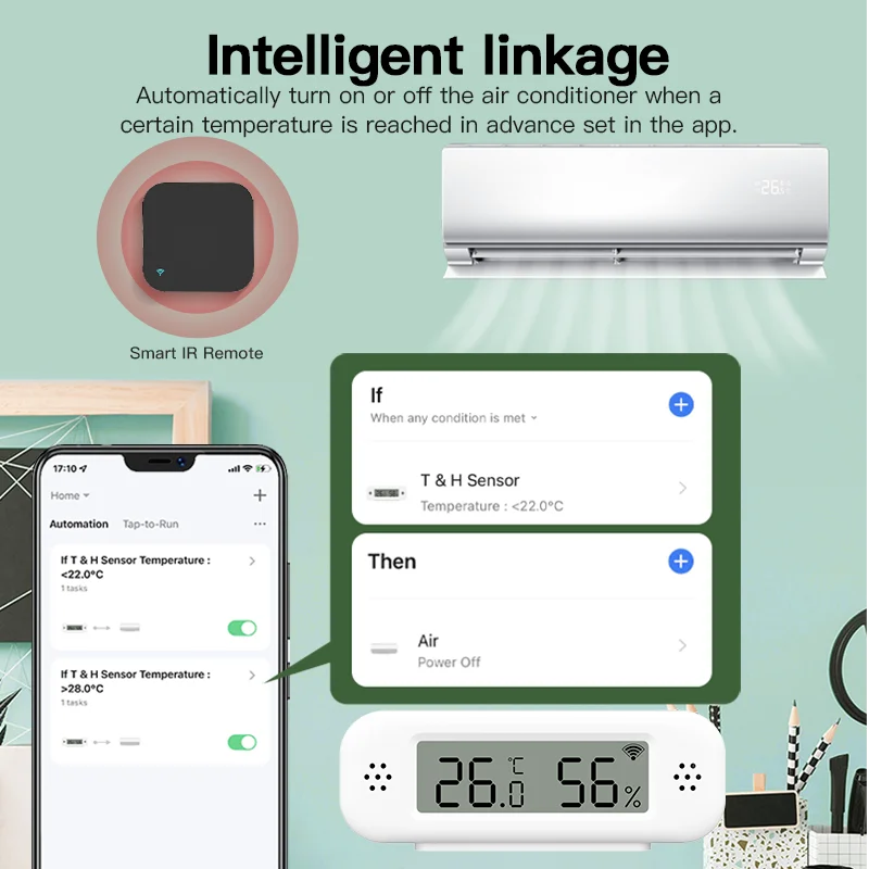 Tuya Zigbee 3.0 Mini Temperatu - Digital Hygrometer Probe recensie en prijs