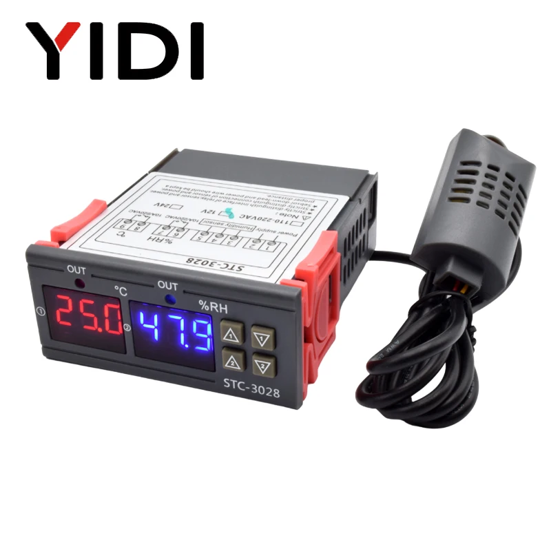 STC-3028 Led Digitale Thermost - Digital Hygrometer Probe recensie en prijs