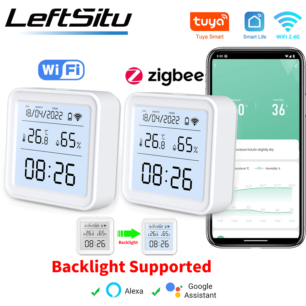 Tuya Zigbee WiFi Temperatuur-v - Digital Hygrometer Probe recensie en prijs